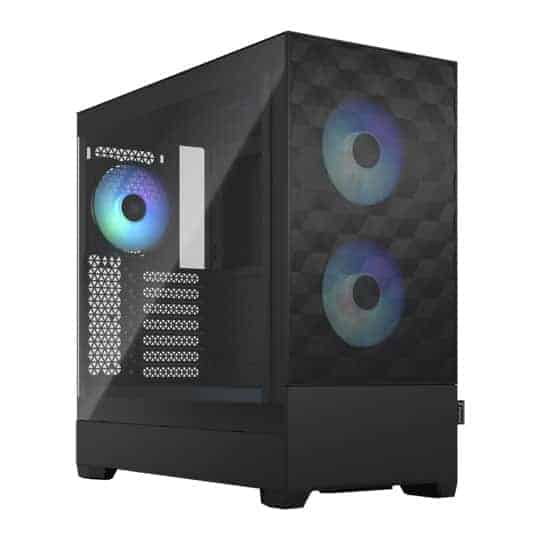 (image for) Fractal Pop Air RGB Black Mid Tower Tempered Glass PC Case